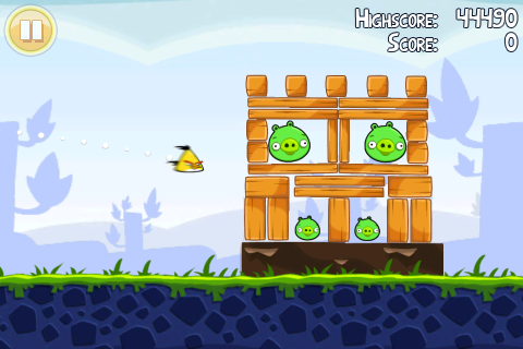 Angry Birds on Angry Birds Speed